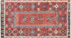 Vintage Turkish Oushak Rug - 3'10" x 7'