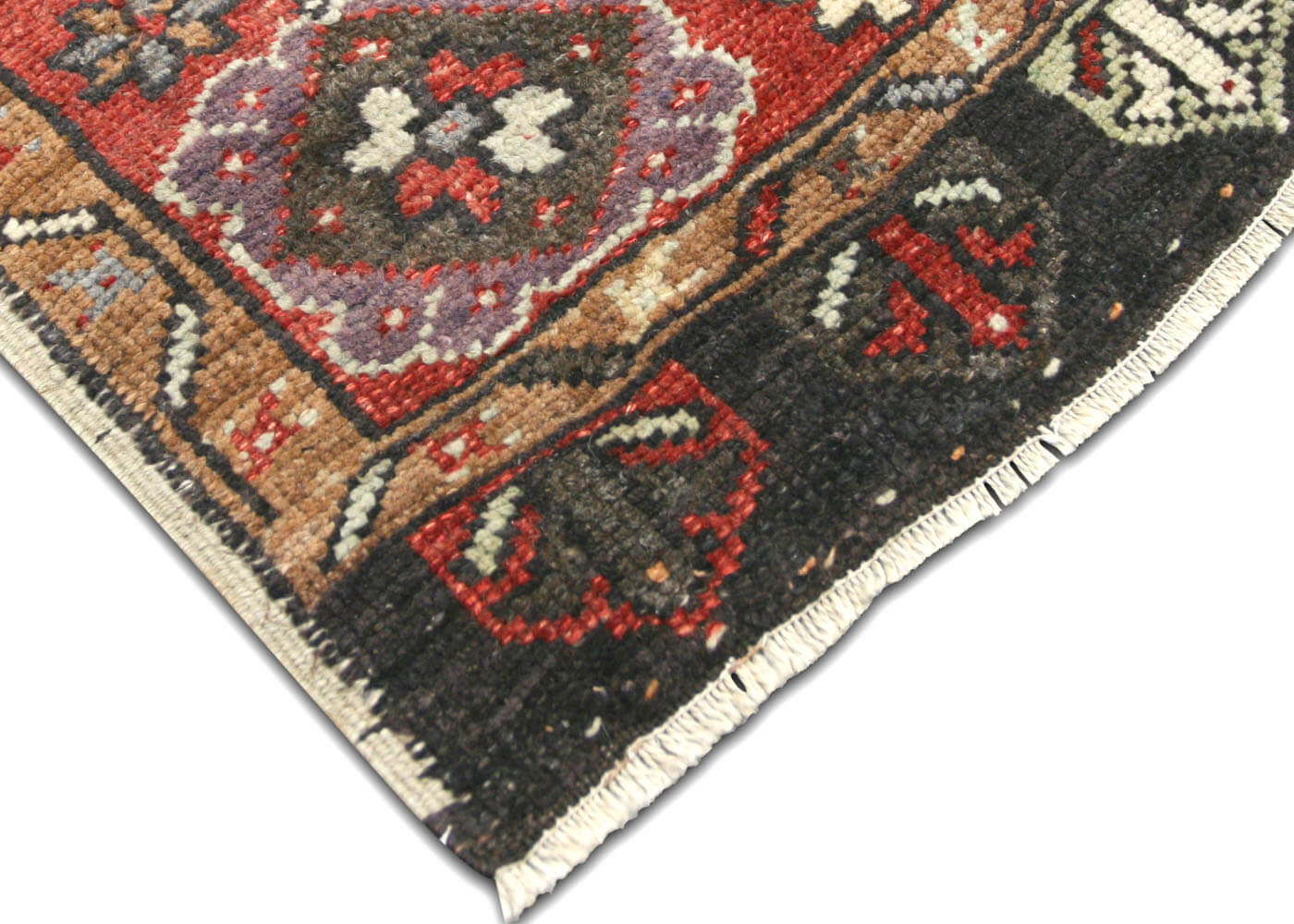 Vintage Turkish Oushak Rug - 3'8" x 6'3"