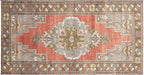 Vintage Turkish Oushak Rug - 4'4" x 8'3"