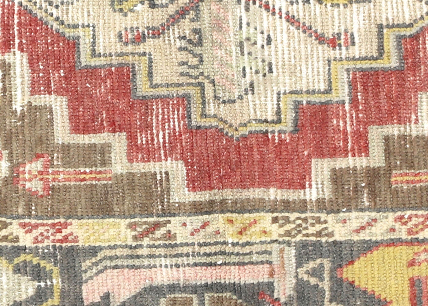 Vintage Turkish Oushak Rug - 2'11" x 4'8"