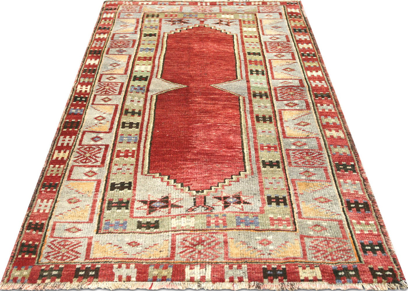 Vintage Turkish Oushak Rug - 3'1" x 5'5"