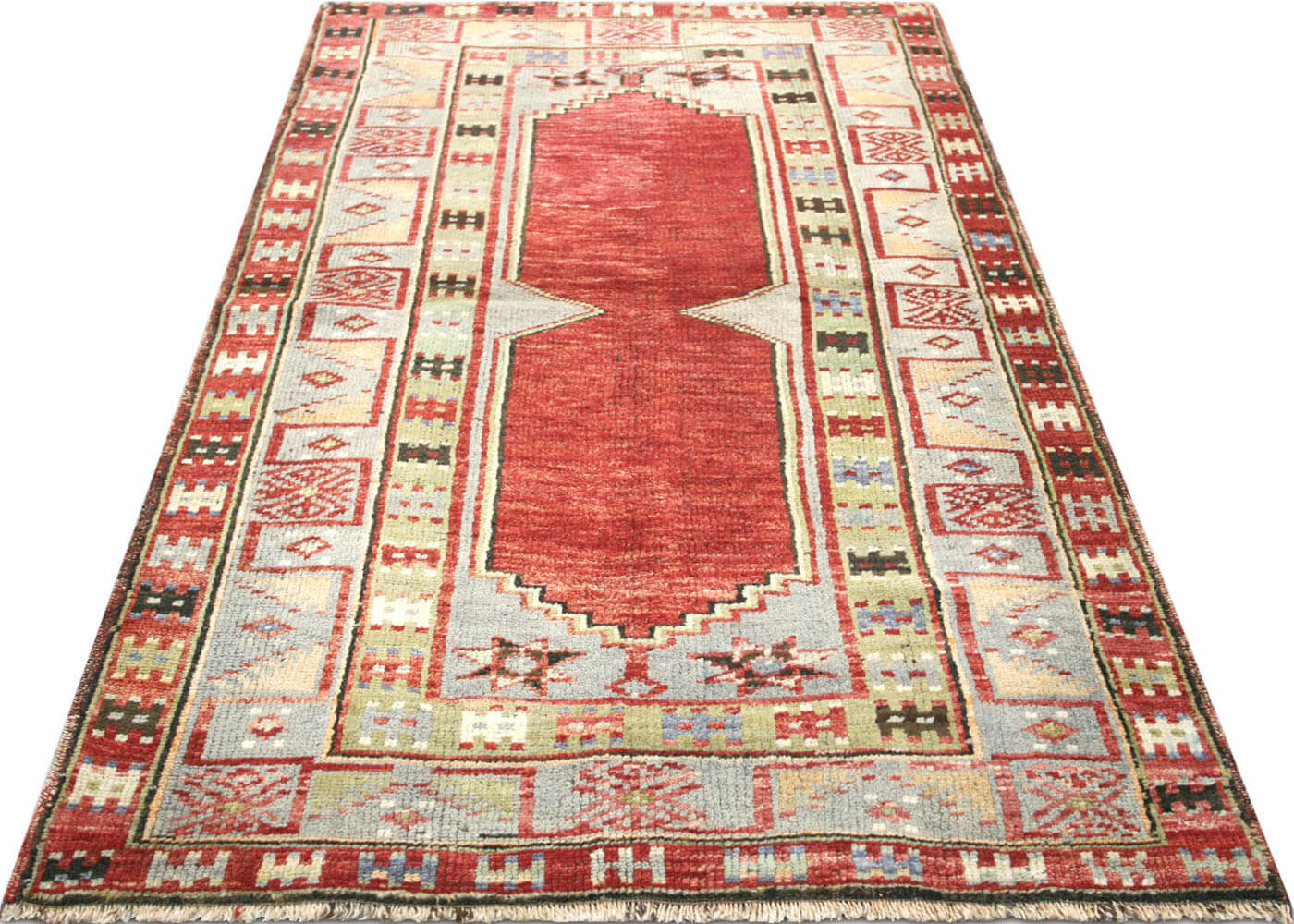 Vintage Turkish Oushak Rug - 3'1" x 5'5"