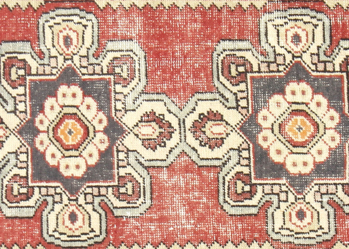 Vintage Turkish Oushak Runner - 3' x 9'9"