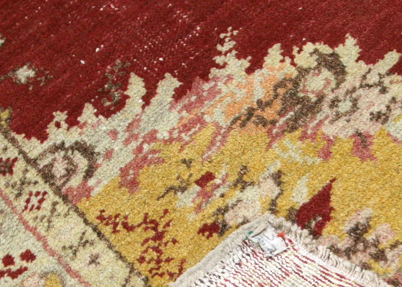 Vintage Turkish Oushak Rug - 3'2" x 6'1"