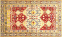 Vintage Turkish Oushak Rug - 3'8" x 6'2"