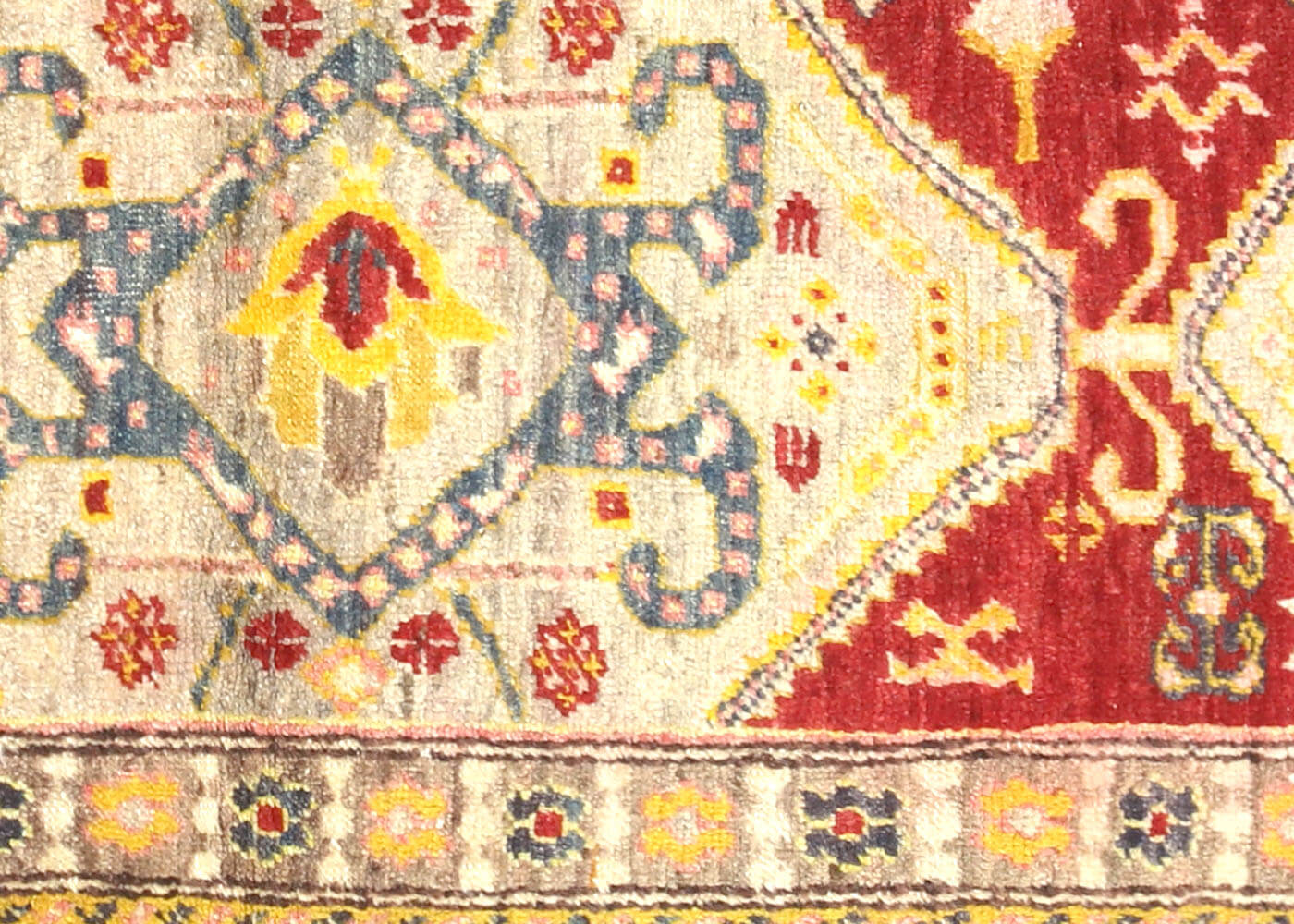 Vintage Turkish Oushak Rug - 3'8" x 6'2"