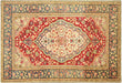 Vintage Turkish Oushak Rug - 4'7" x 6'7"