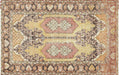 Vintage Turkish Oushak Rug - 4'6" x 7'1"