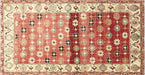 Vintage Turkish Oushak Rug - 4'2" x 8'1"