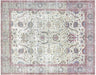 Semi Antique Persian Tabriz Rug - 9'7" x 12'1"