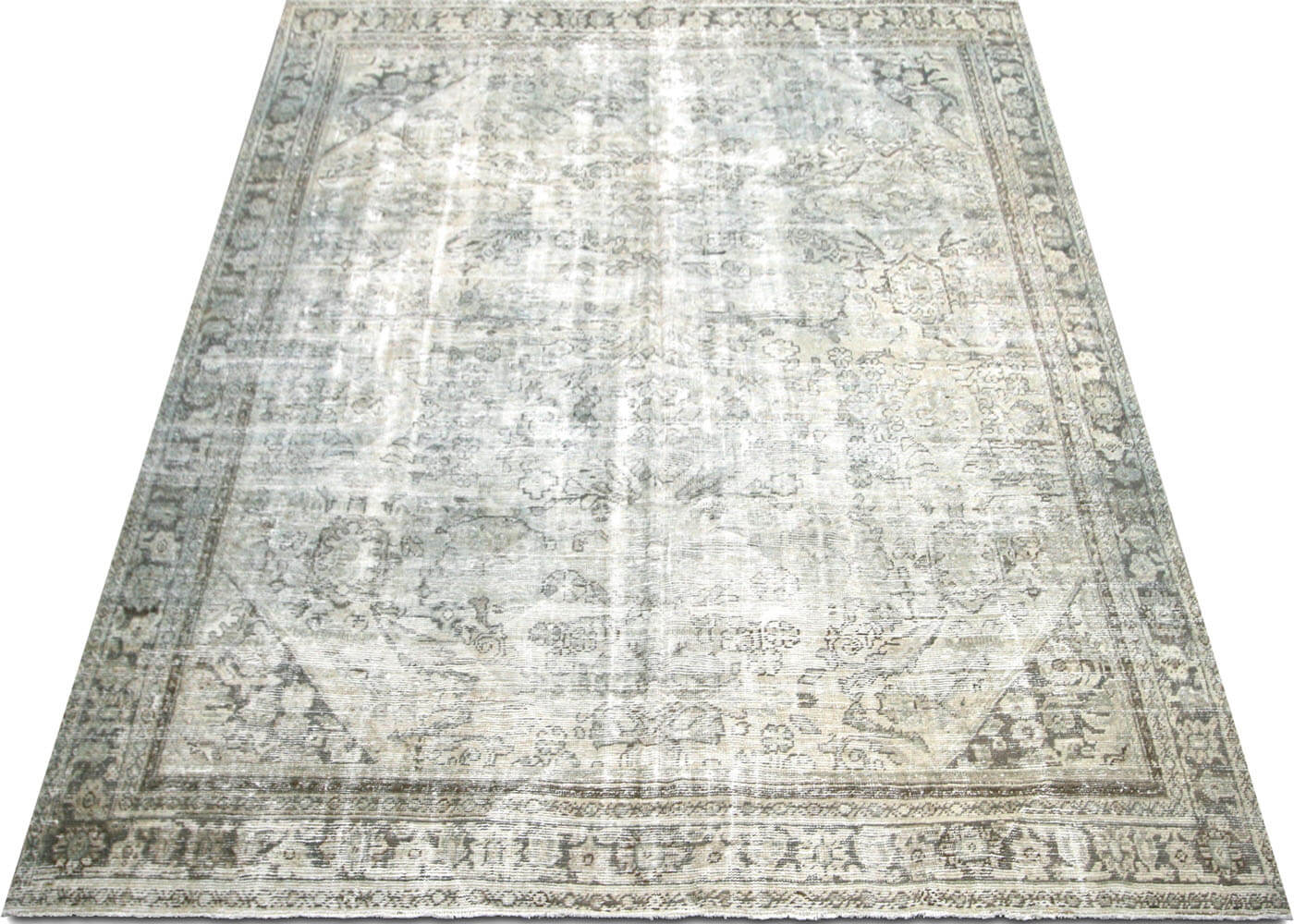 Semi Antique Persian Mahal Rug - 8'9" x 11'2"