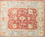 Recently Woven Turkish Oushak Rug- 10'8" x 12'7"