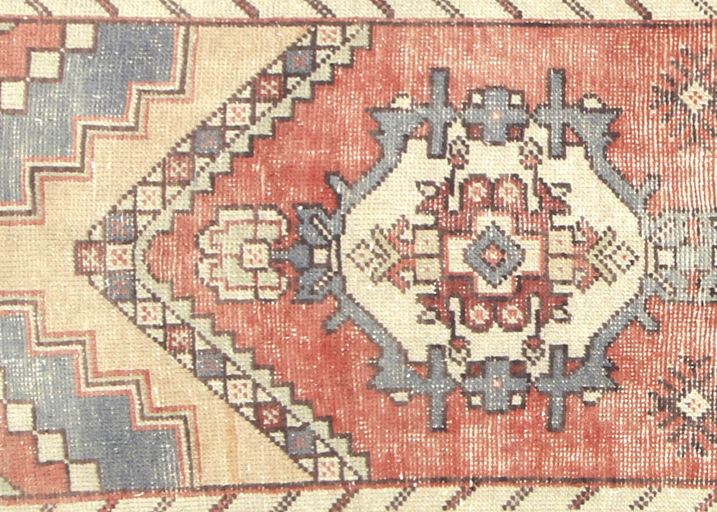 Vintage Turkish Oushak Runner - 3' x 10'