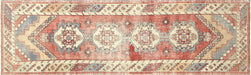 Vintage Turkish Oushak Runner - 3' x 10'