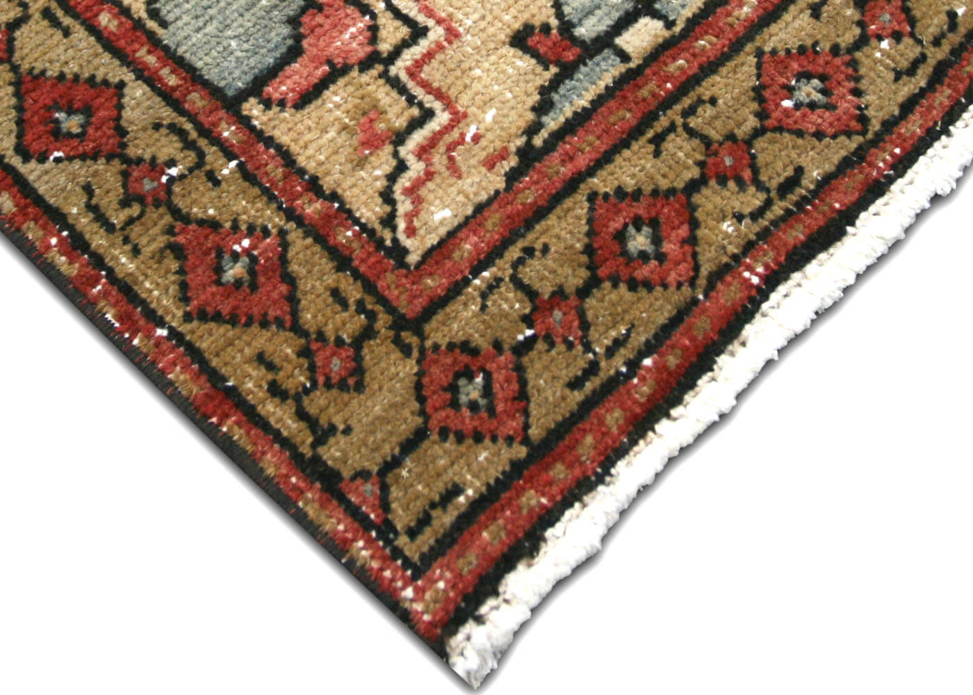 Vintage Turkish Oushak Rug - 3'10" x 6'9"