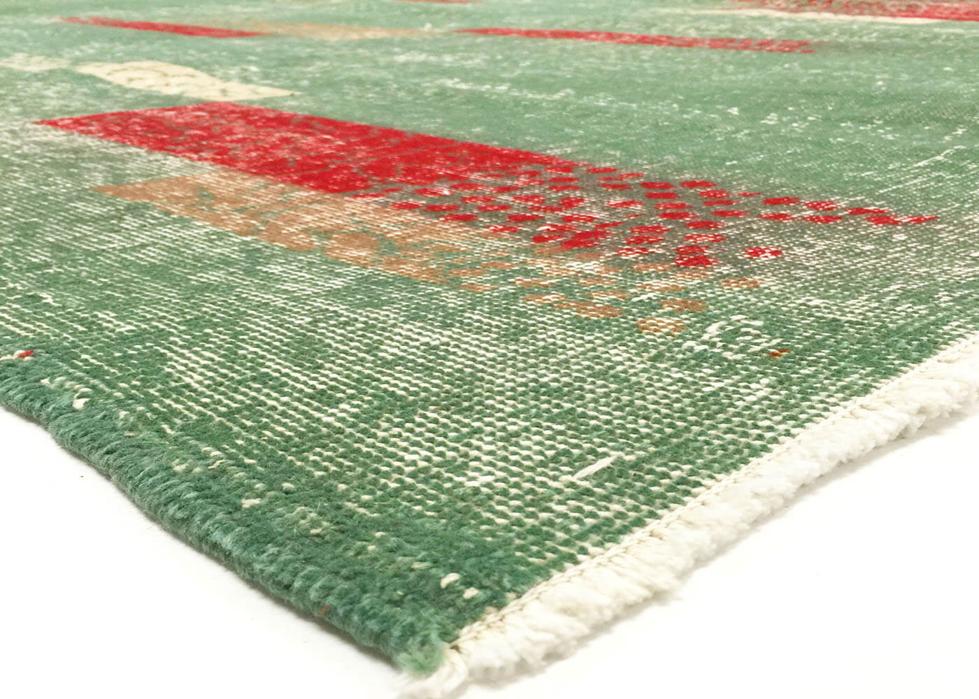 Vintage Turkish Mid-Century Modern Rug - 6'10" x 10'1"