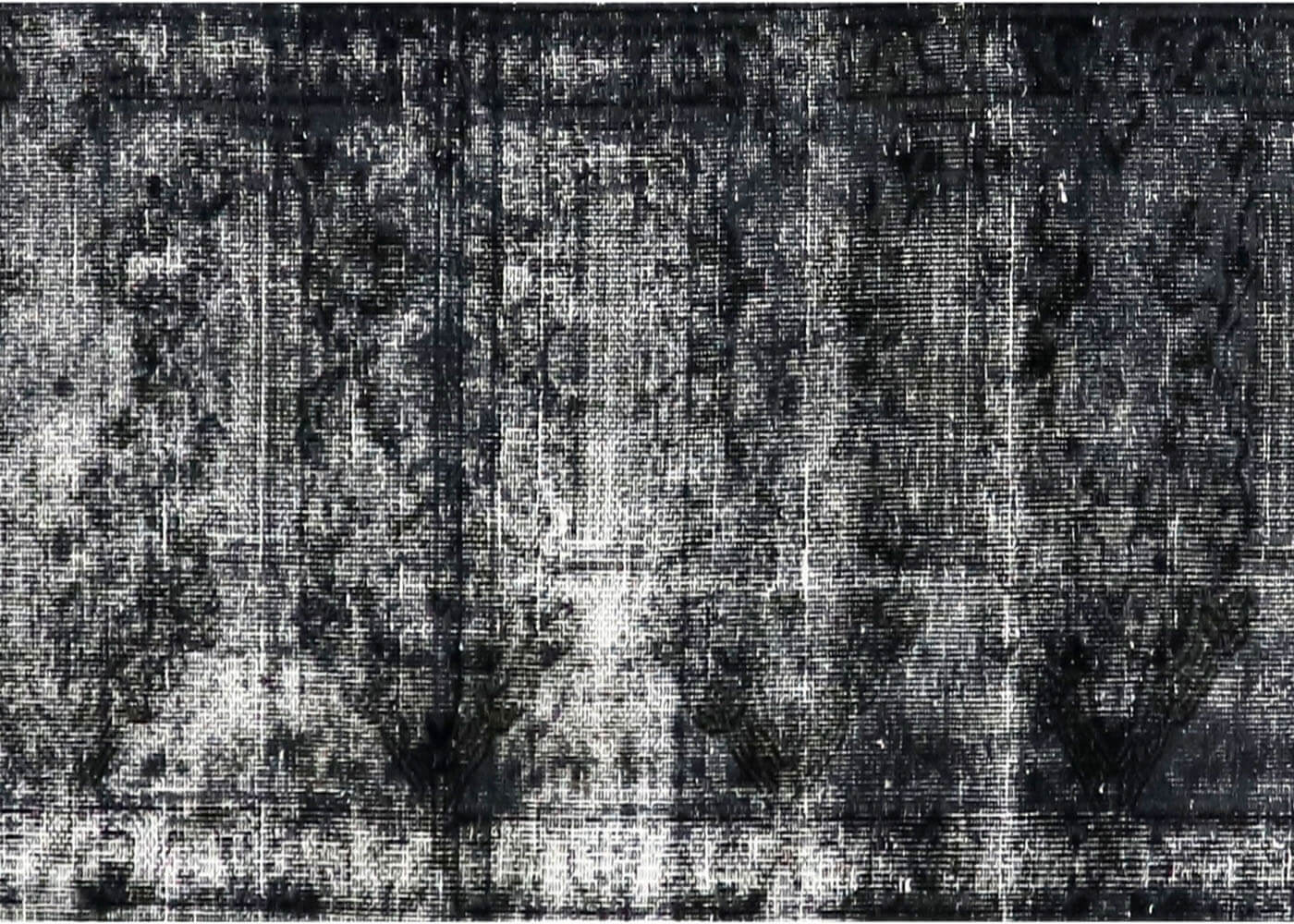 Vintage Persian Kerman Overdyed Runner - 1'11" x 12'8"