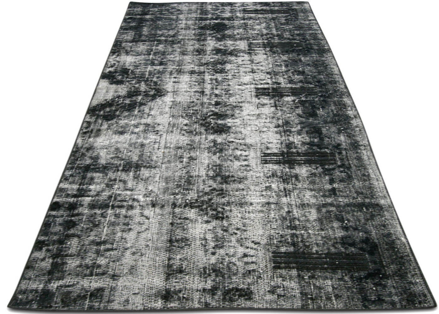 Vintage Persian Kerman Overdyed Rug - 2'8" x 6'