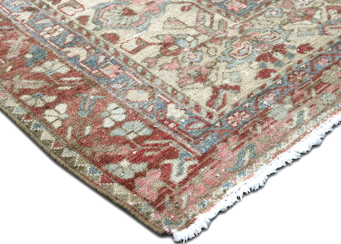Semi Antique Persian Baktiari Rug - 12'3" x 17'11"