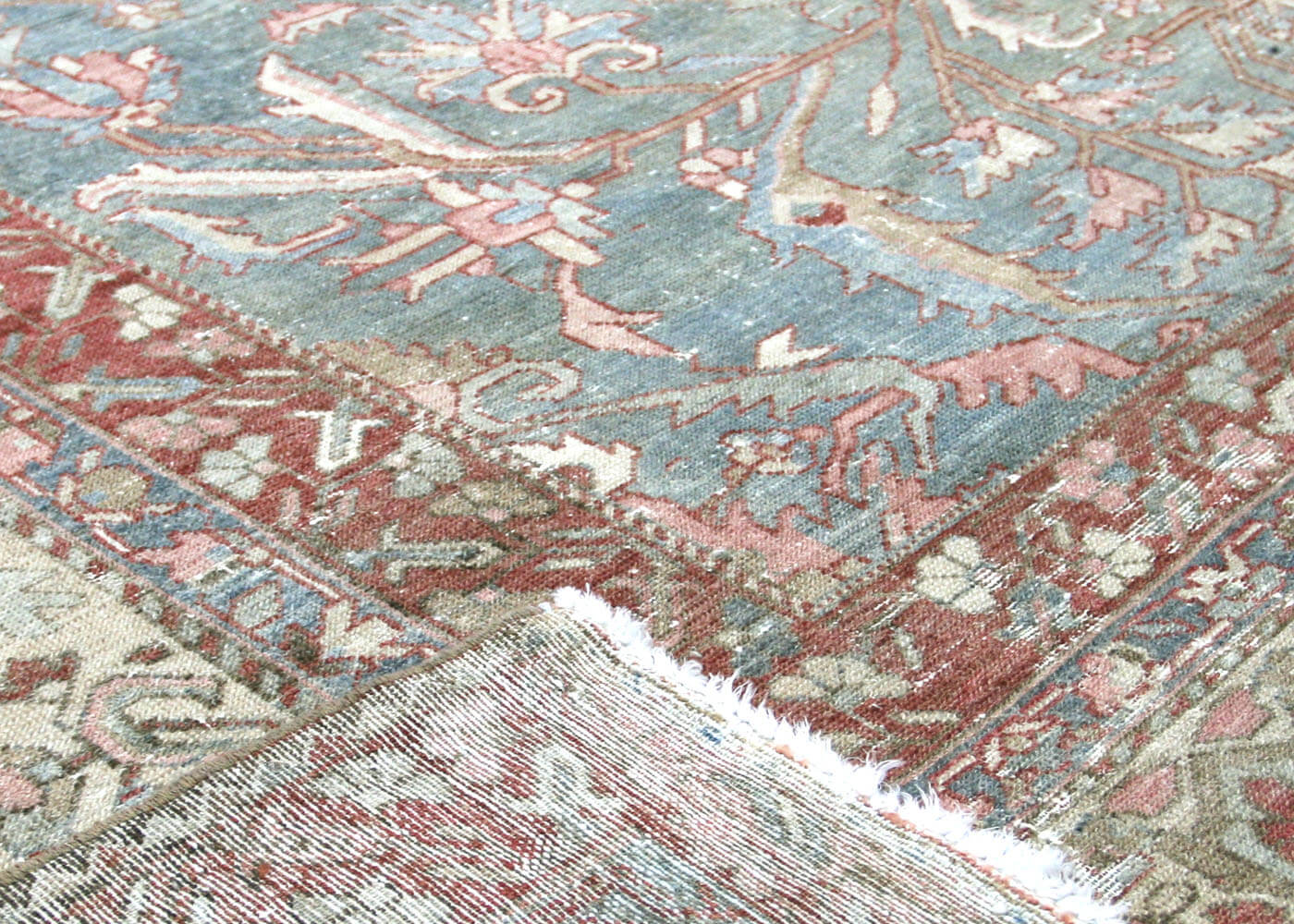 Semi Antique Persian Baktiari Rug - 12'3" x 17'11"