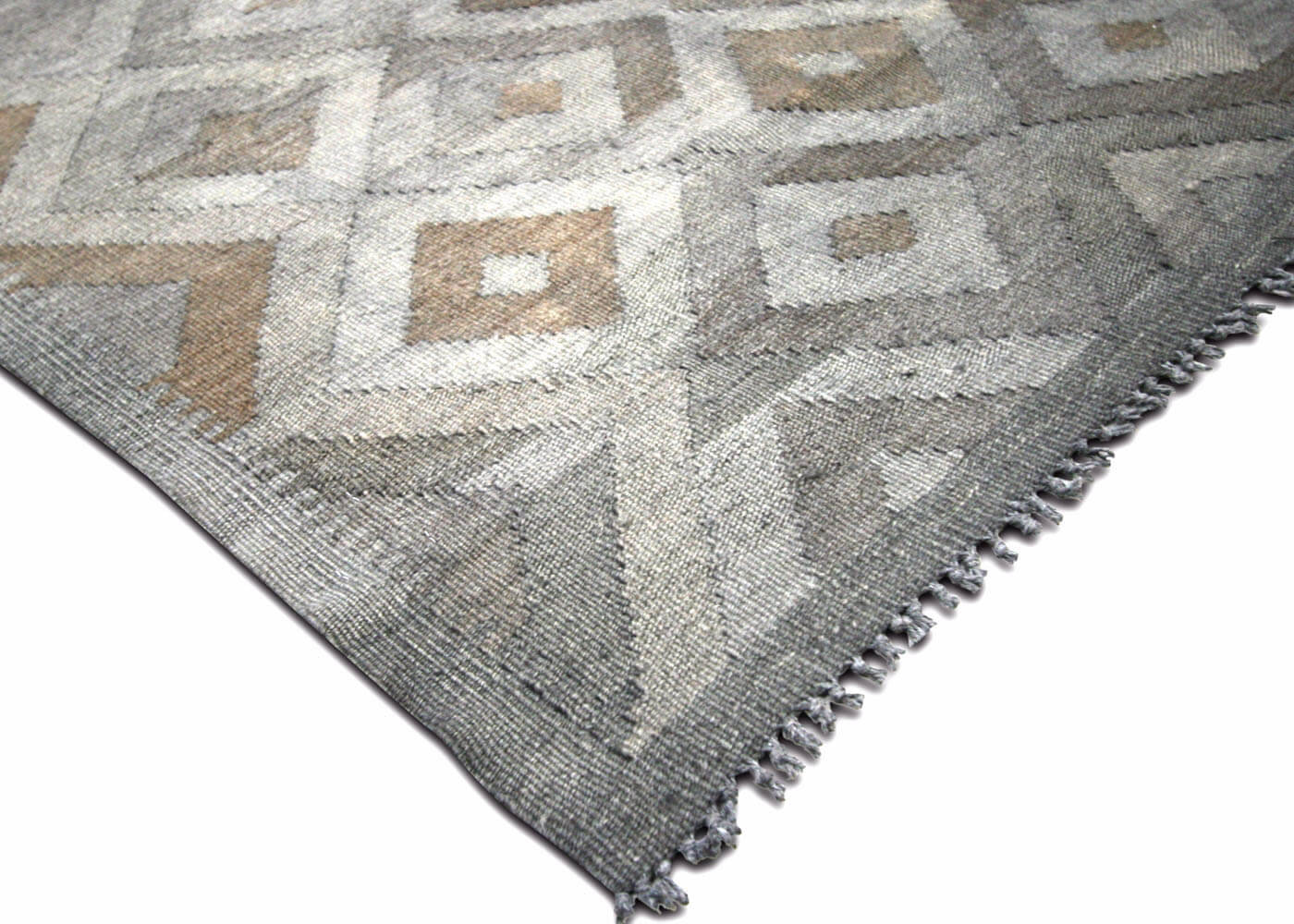 Vintage Afghan Maimana Kilim - 4'10" x 8'1"