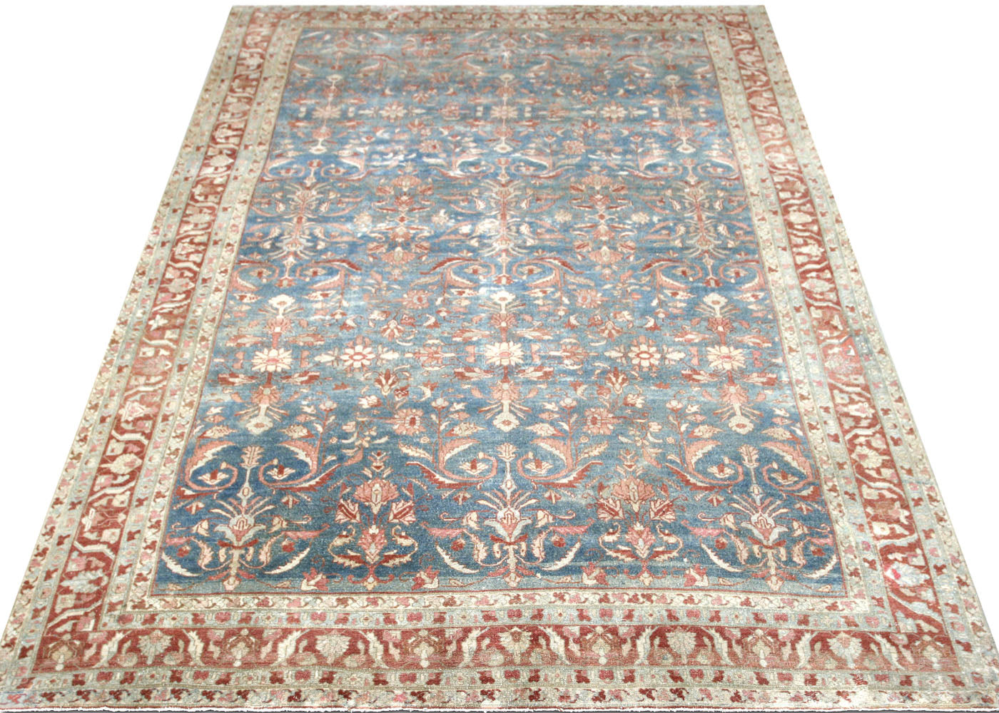 Semi Antique Persian Baktiari Rug - 10'7" x 17'11"