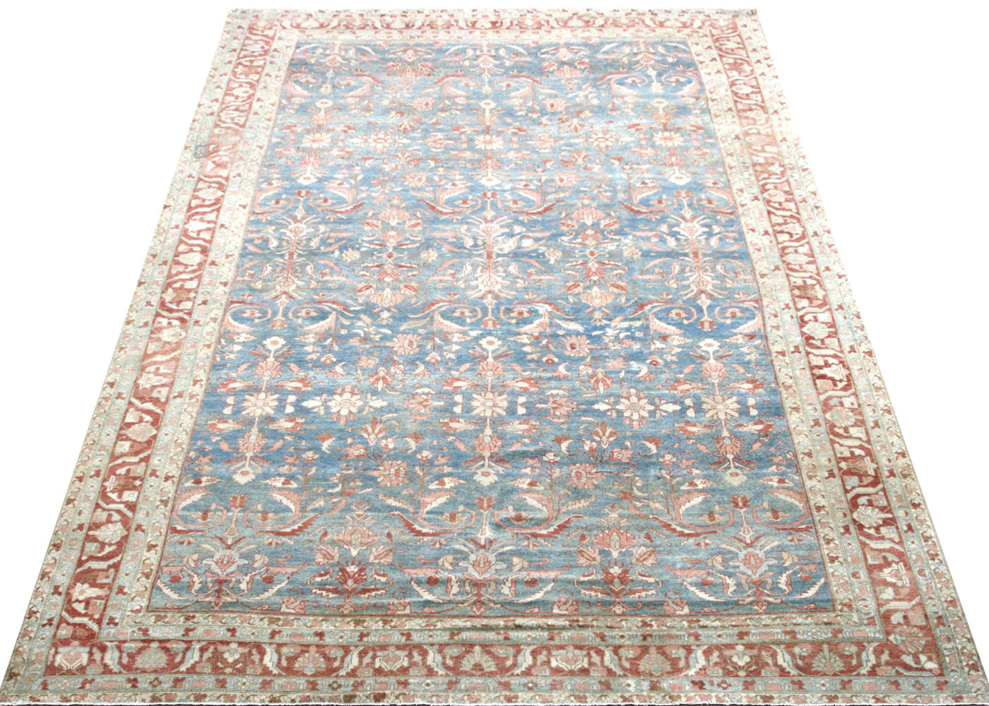 Semi Antique Persian Baktiari Rug - 10'7" x 17'11"