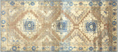 Vintage Turkish Oushak Carpet - 4'10" x 11'2"