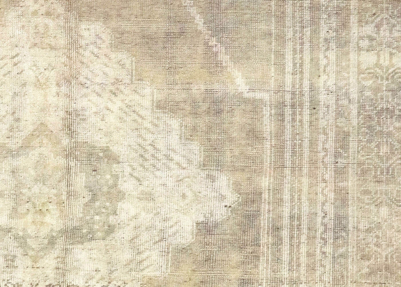 Vintage Turkish Oushak Rug - 6'2" x 10'4"