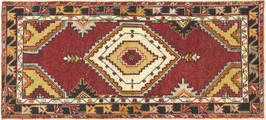 Vintage Turkish Oushak Rug - 2'7" x 5'6"