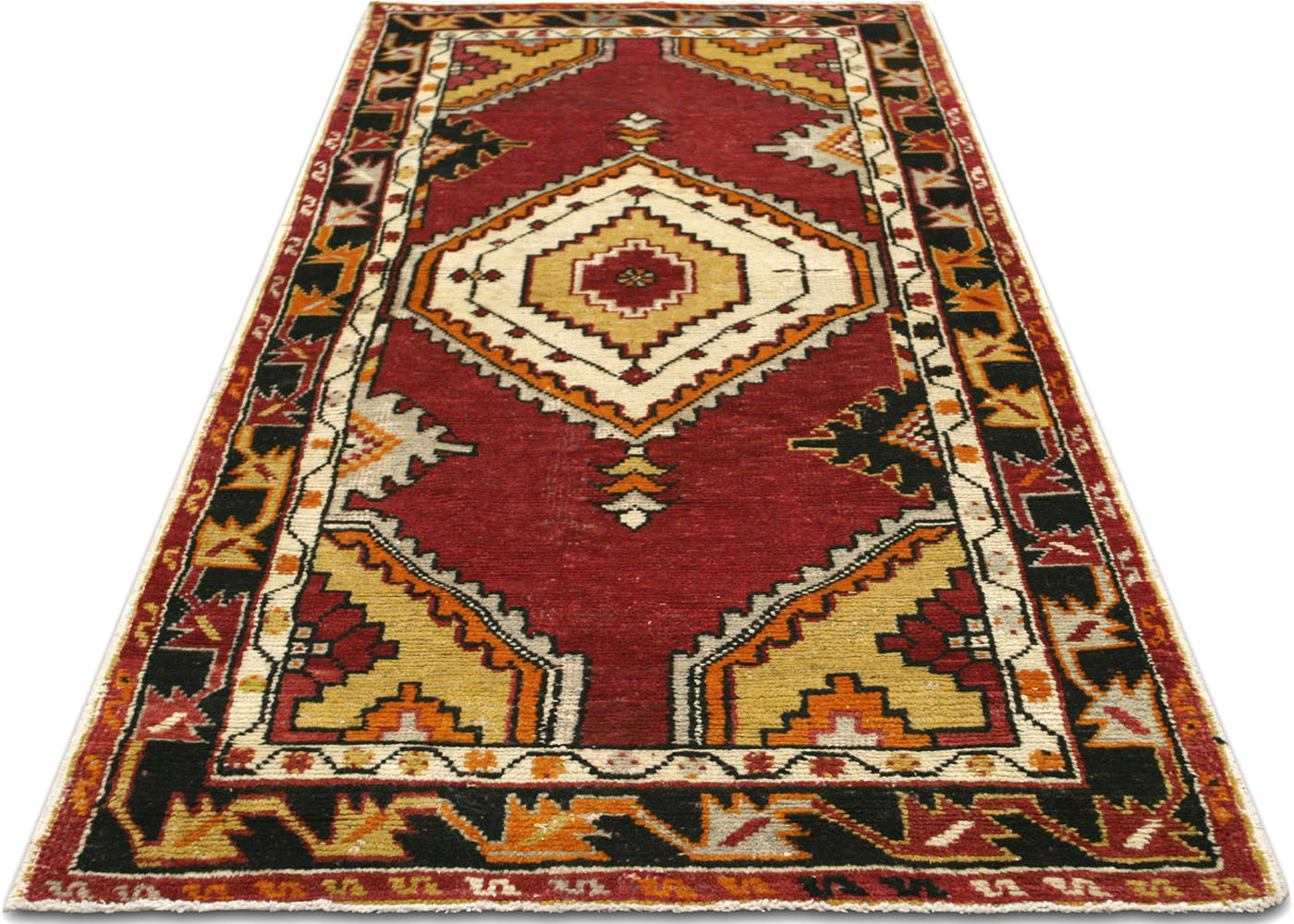 Vintage Turkish Oushak Rug - 2'7" x 5'6"