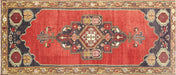 Vintage Turkish Oushak Carpet - 5'1" x 11'10"