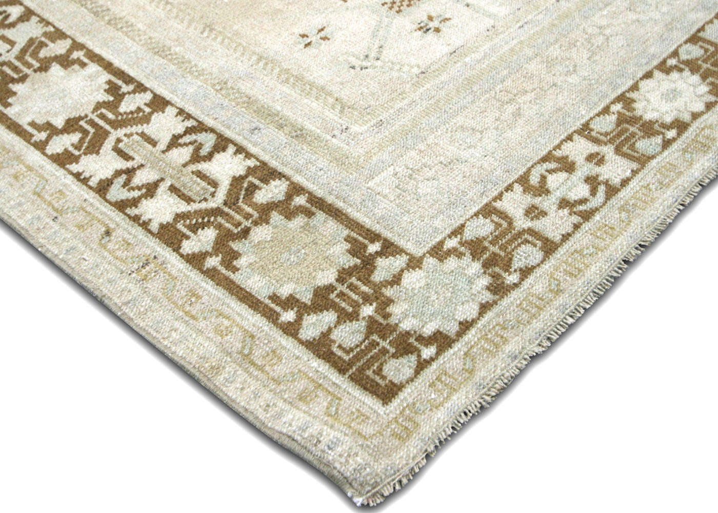 Vintage Turkish Oushak Rug - 5'3" x 8'2"