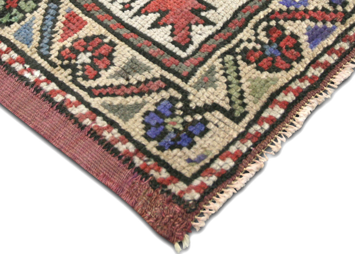 Vintage Turkish Oushak Rug - 4'2" x 6'8"