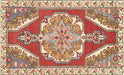 Vintage Turkish Oushak Rug - 4'4" x 7'1"