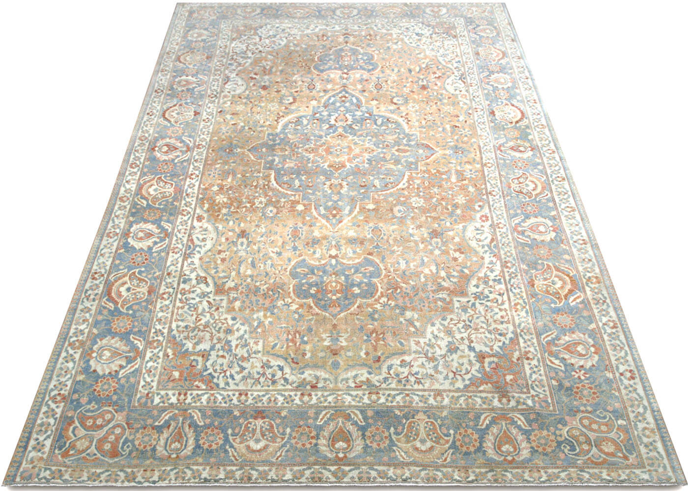 Semi Antique Persian Baktiari Rug - 10'2" x 17'3"