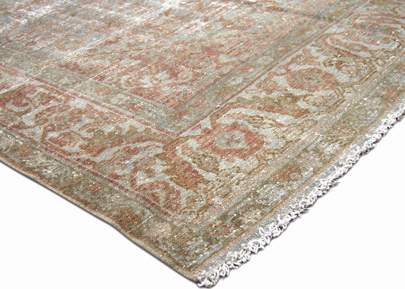 Semi Antique Persian Melayer Rug - 4'10" x 12'10"