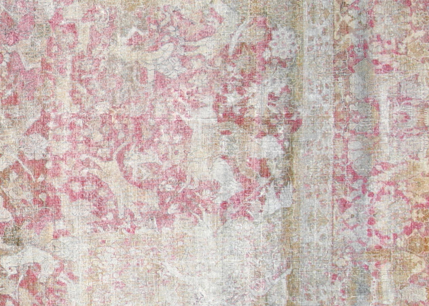 Antique Indian Agra Rug - 13'1" x 15'9"