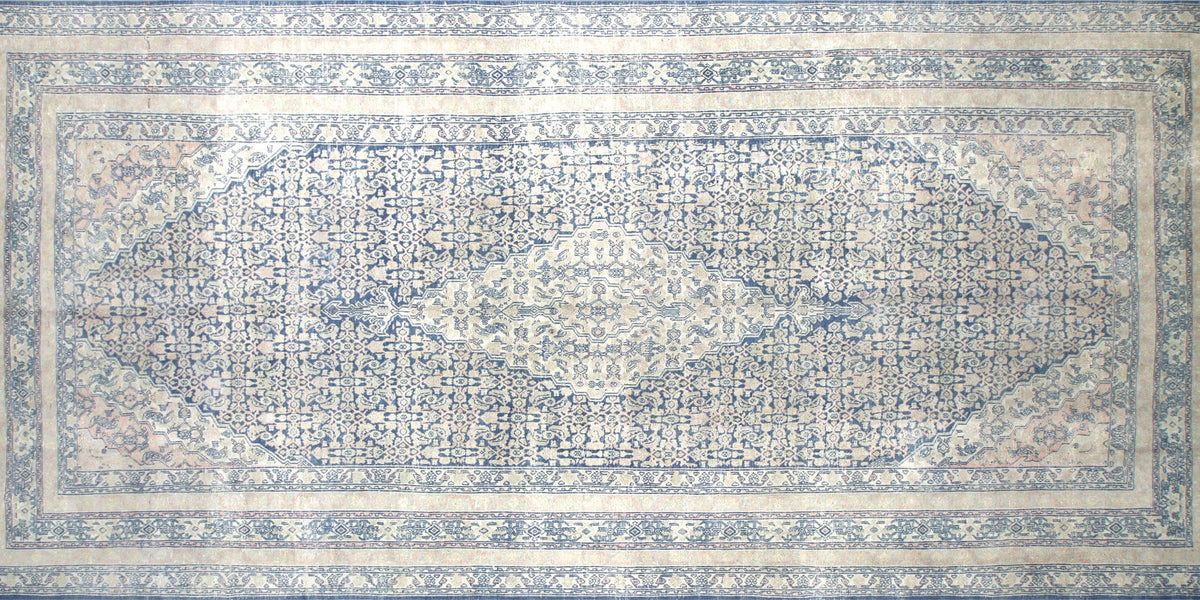 Vintage Persian Bibicabad Rug - 10'2