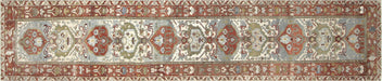 Semi Antique Persian Melayer Runner - 3'4" x 15'7"