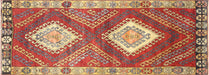 Vintage Turkish Oushak Runner - 3'7" x 9'9"