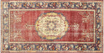 Vintage Turkish Oushak Rug - 3'10" x 7'5"