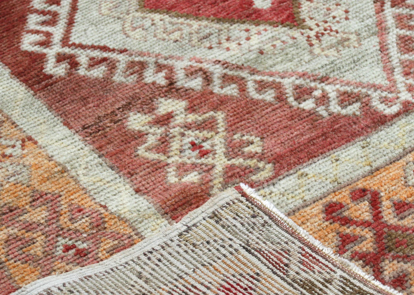 Vintage Turkish Oushak Rug - 3'10" x 6'5"