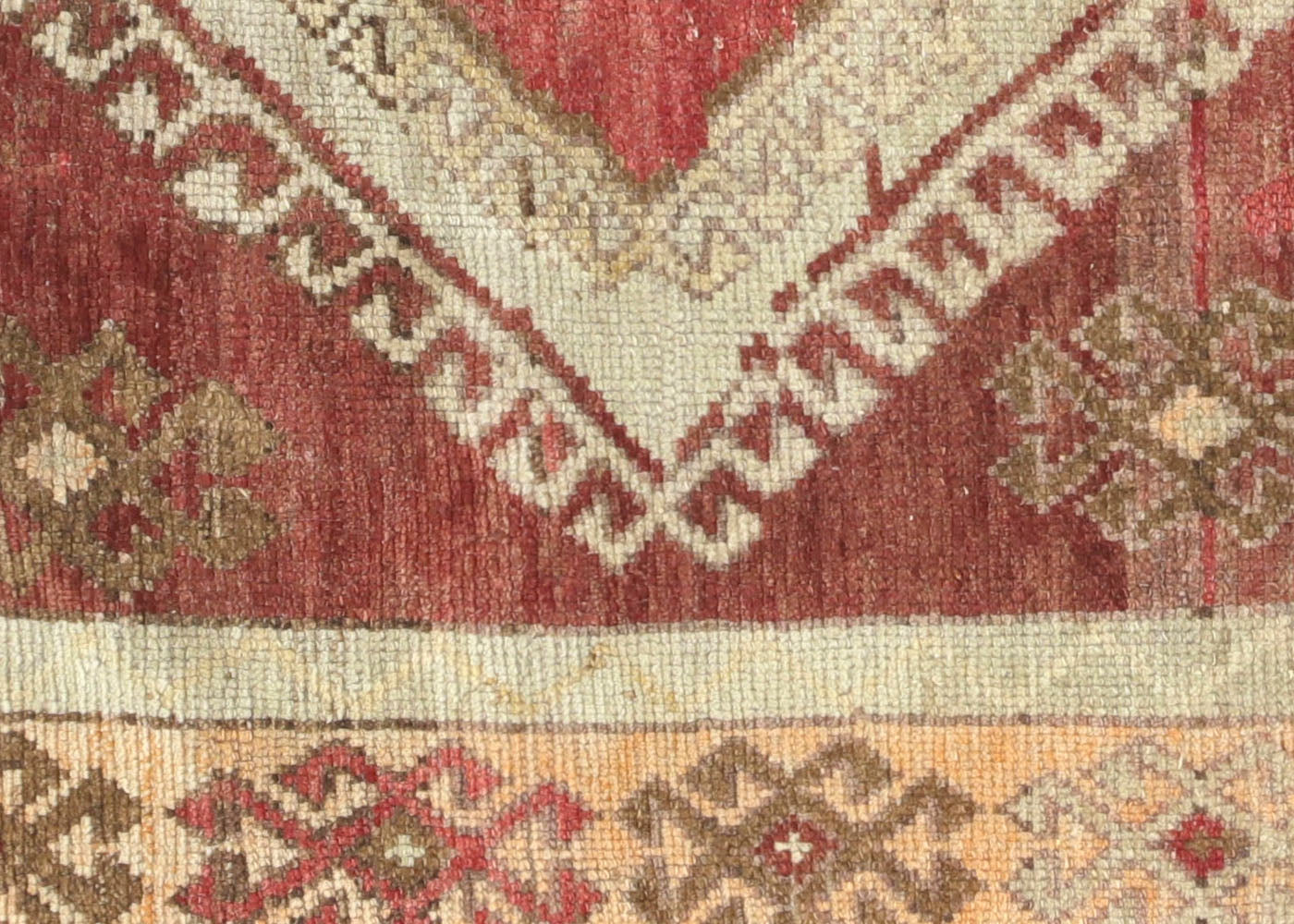 Vintage Turkish Oushak Rug - 3'10" x 6'5"