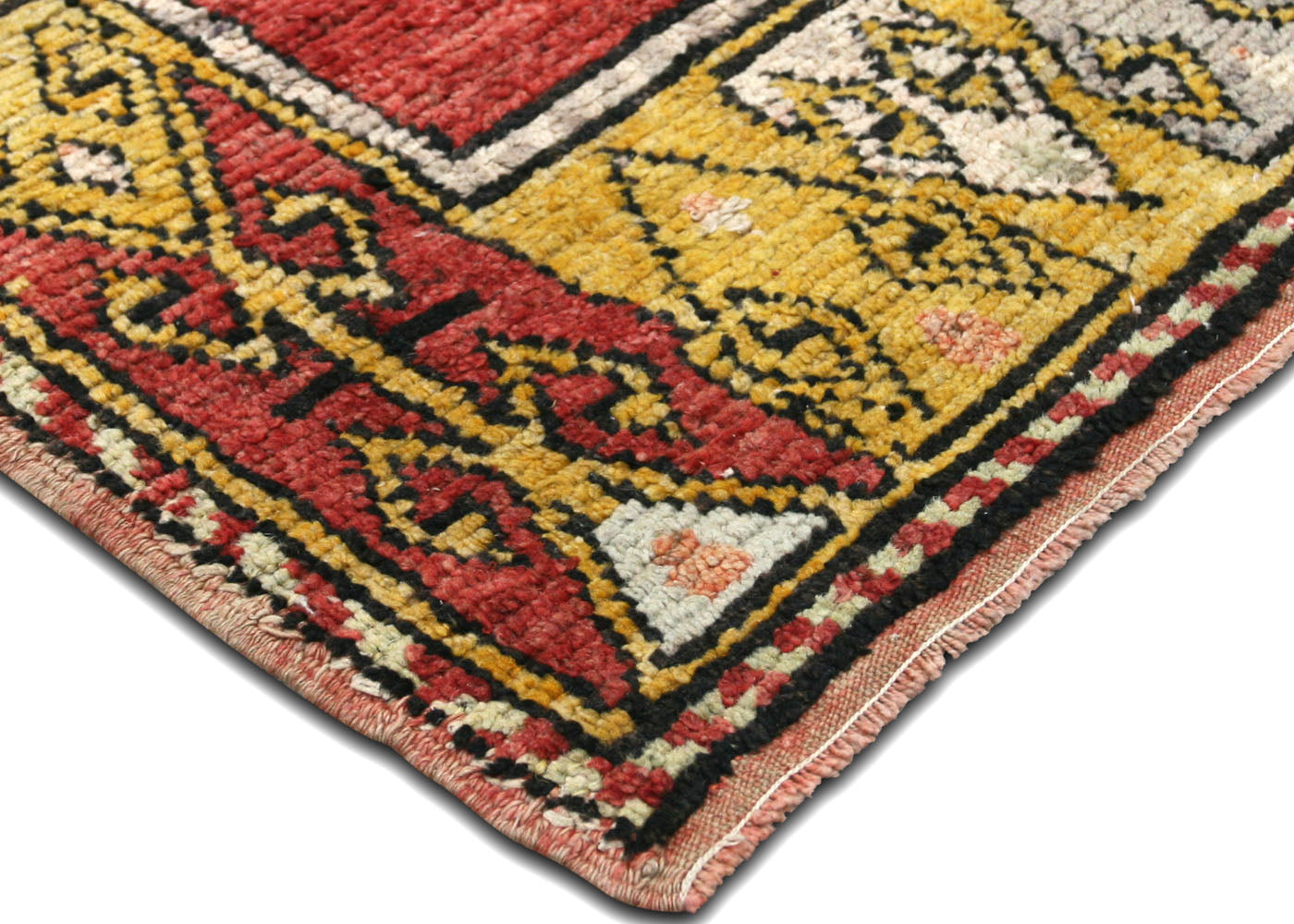 Vintage Turkish Oushak Runner - 3'7" x 10'1"