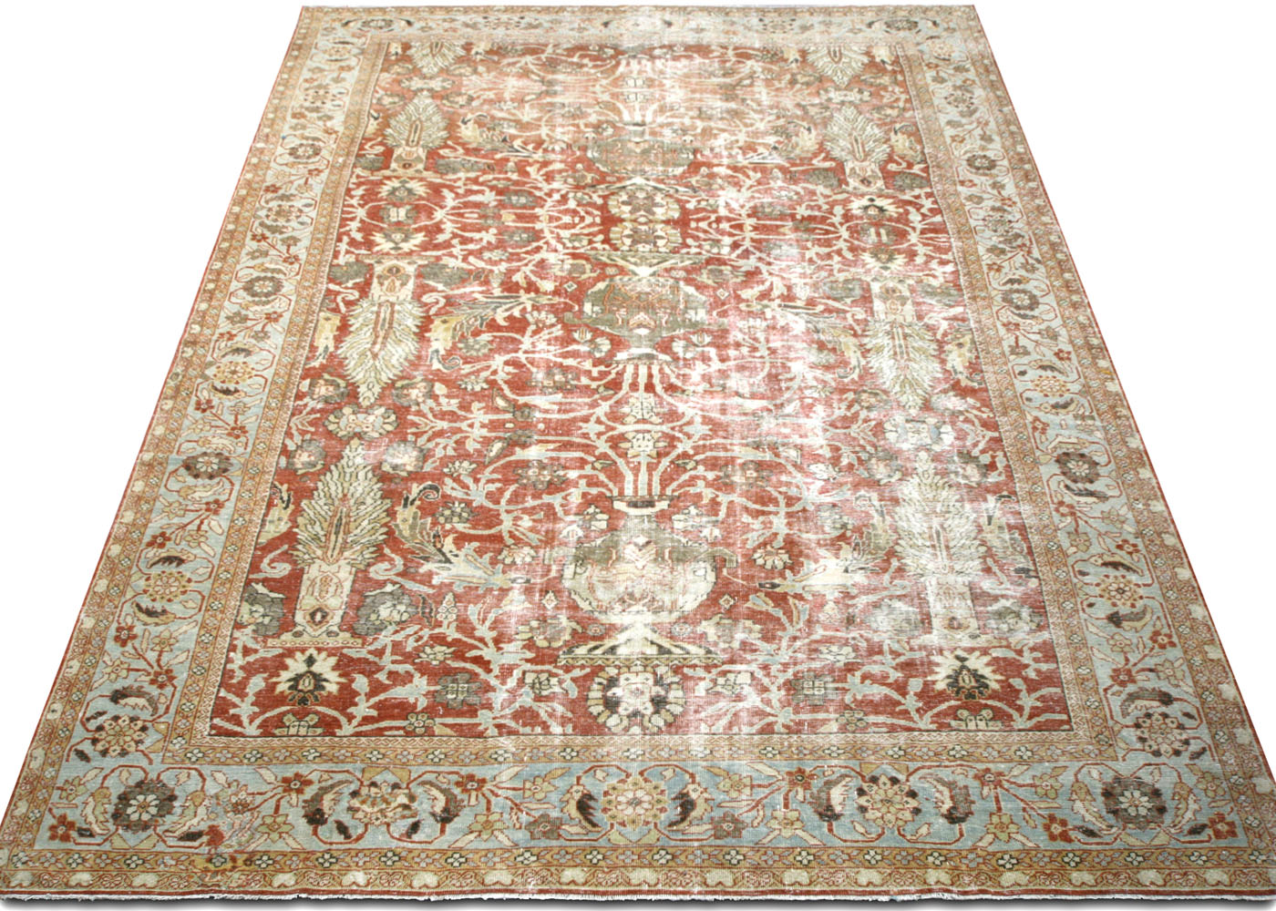 Semi Antique Persian Mahal Rug - 9'11" x 16'9"