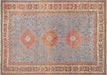 Semi Antique Persian Shiraz Rug - 7'3" x 10'4"