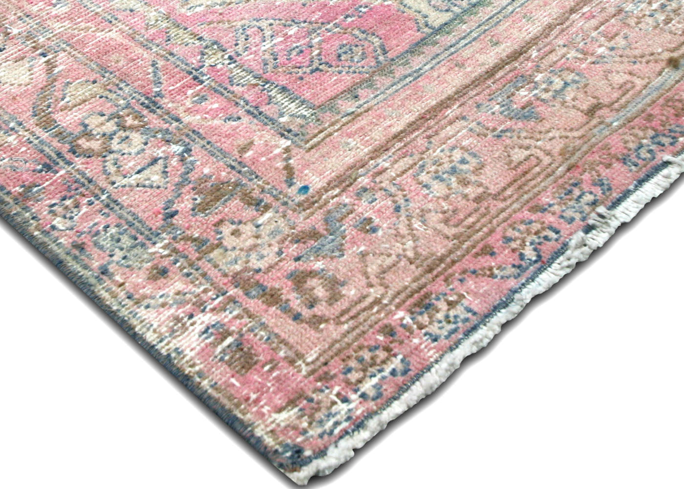 Semi Antique Persian Melayer Runner - 3'5" x 16'2