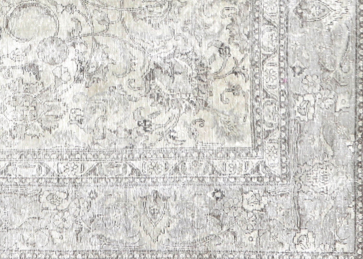 Vintage Persian Tabriz Rug - 9'8" x 10'