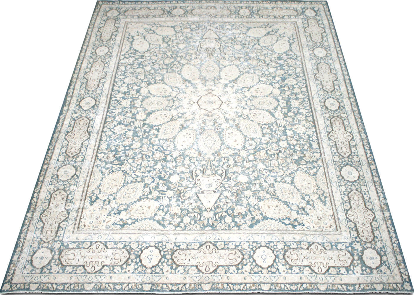 Vintage Persian Kerman Rug - 8'10" x 12'2"